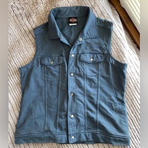 Harley Davidson Sleeveless Vest Size medium Embroidered biker men women